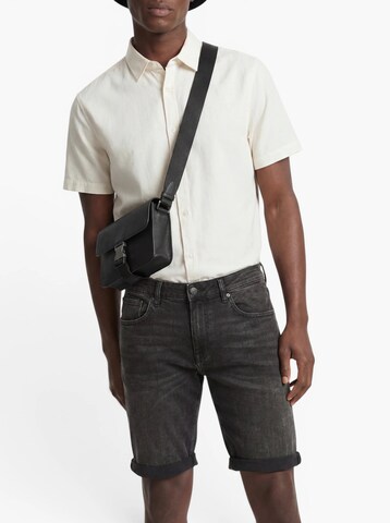 JACK & JONES - Slimfit Vaquero 'JWHRICK JJFOX' en negro