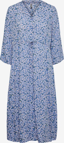 PIECES Shirt Dress 'Nya' in Blue: front