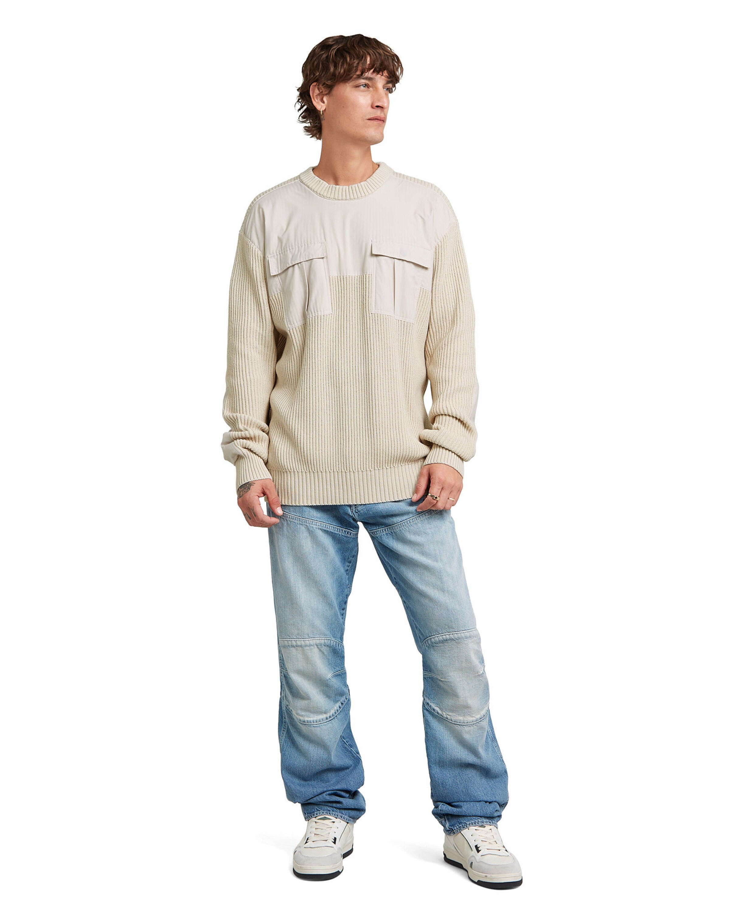 G-STAR Sweater in White