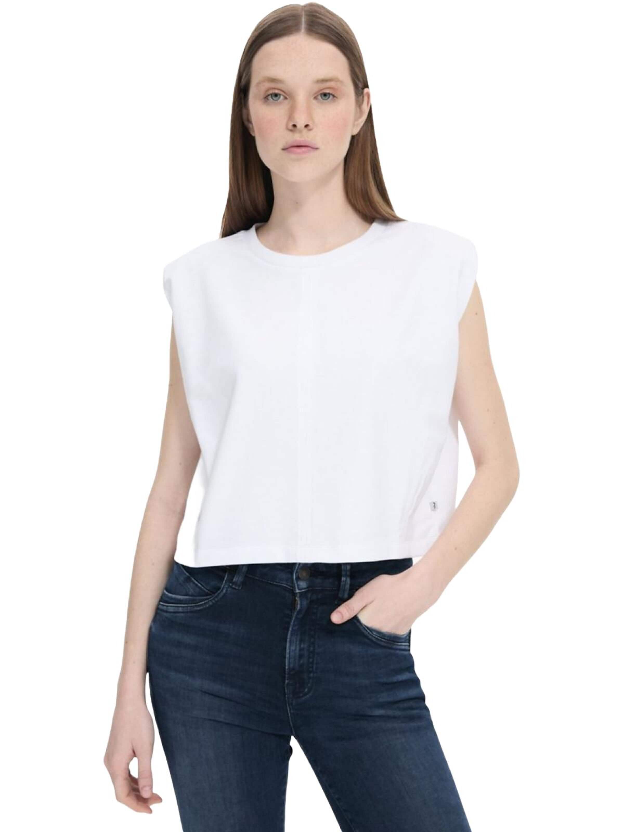 LTB Jeans Top in Wit: voorkant