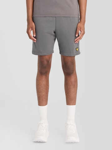 Lyle & Scott Regular Pants in Grey: front