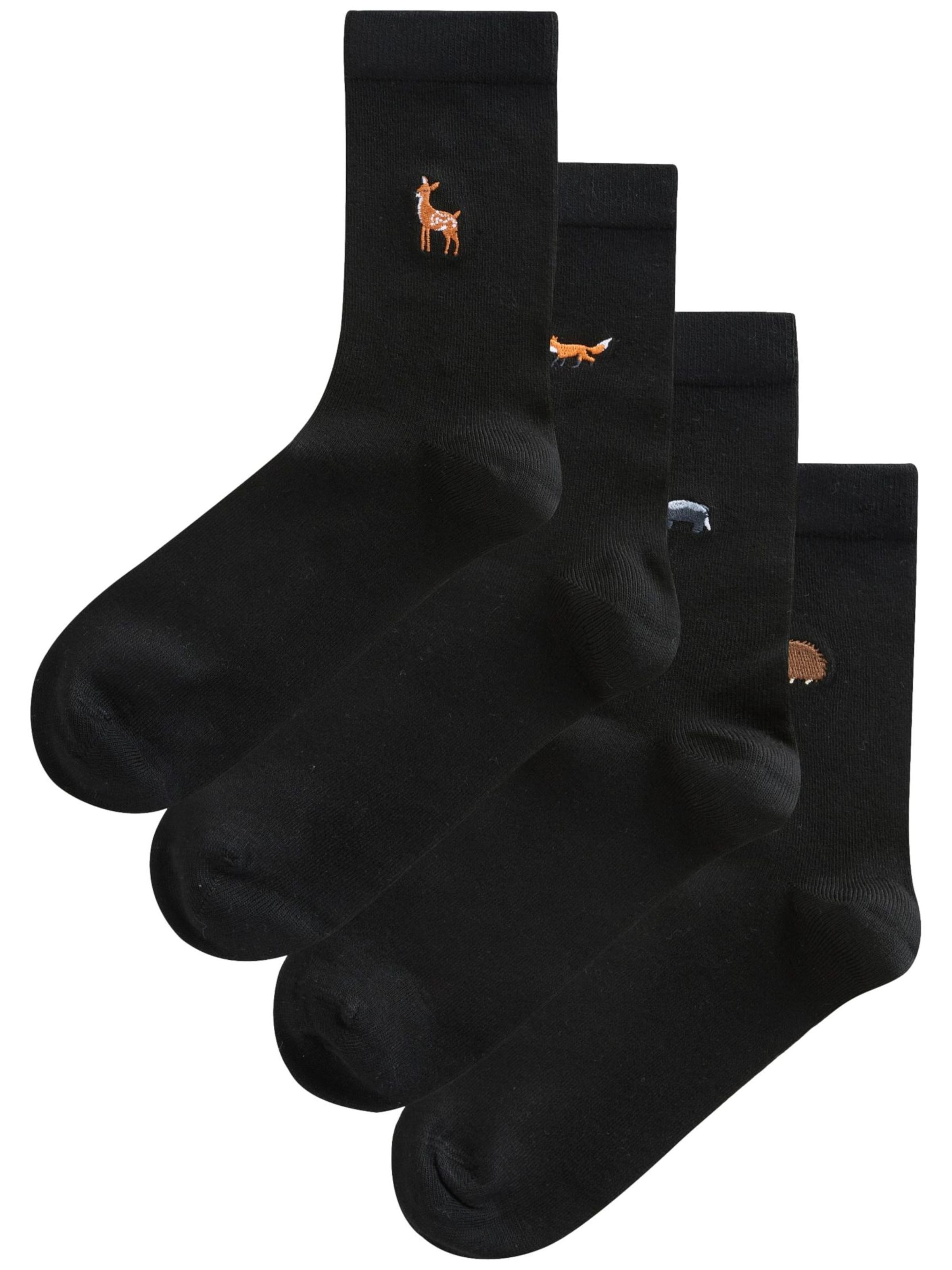 Next Ponožky – černá: přední strana