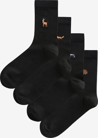 juoda Next Kojinės: priekis