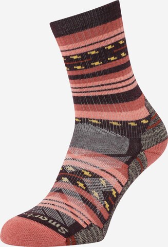 Smartwool Athletic Socks in Red: front