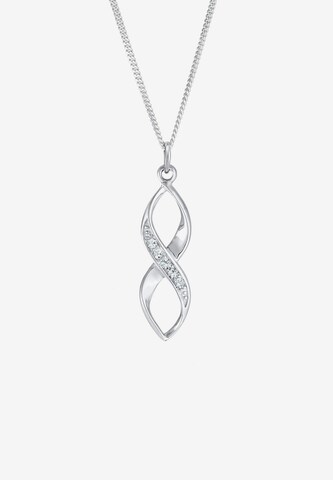 ELLI Halskette Infinity in Silber: predná strana