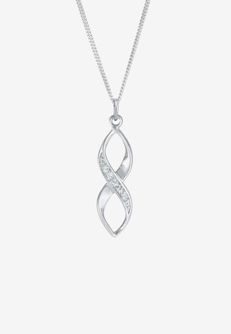 ELLI Halskette Infinity in Silber: predná strana