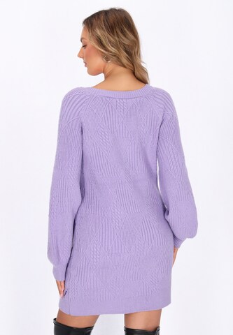 faina Dress in Purple