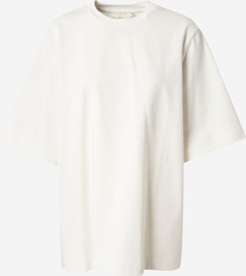 Tricou 'Unn' de la elvine pe alb: față