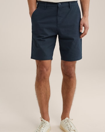 WE Fashion Regular Shorts in Blau: predná strana