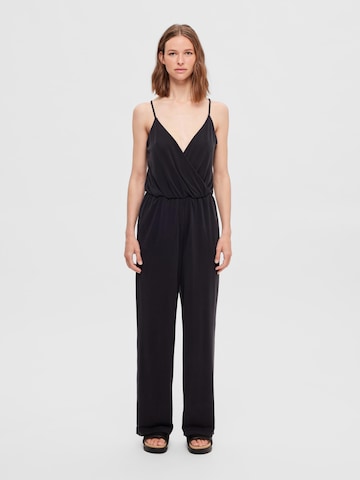 Tuta jumpsuit 'Roberta' di SELECTED FEMME in nero: frontale