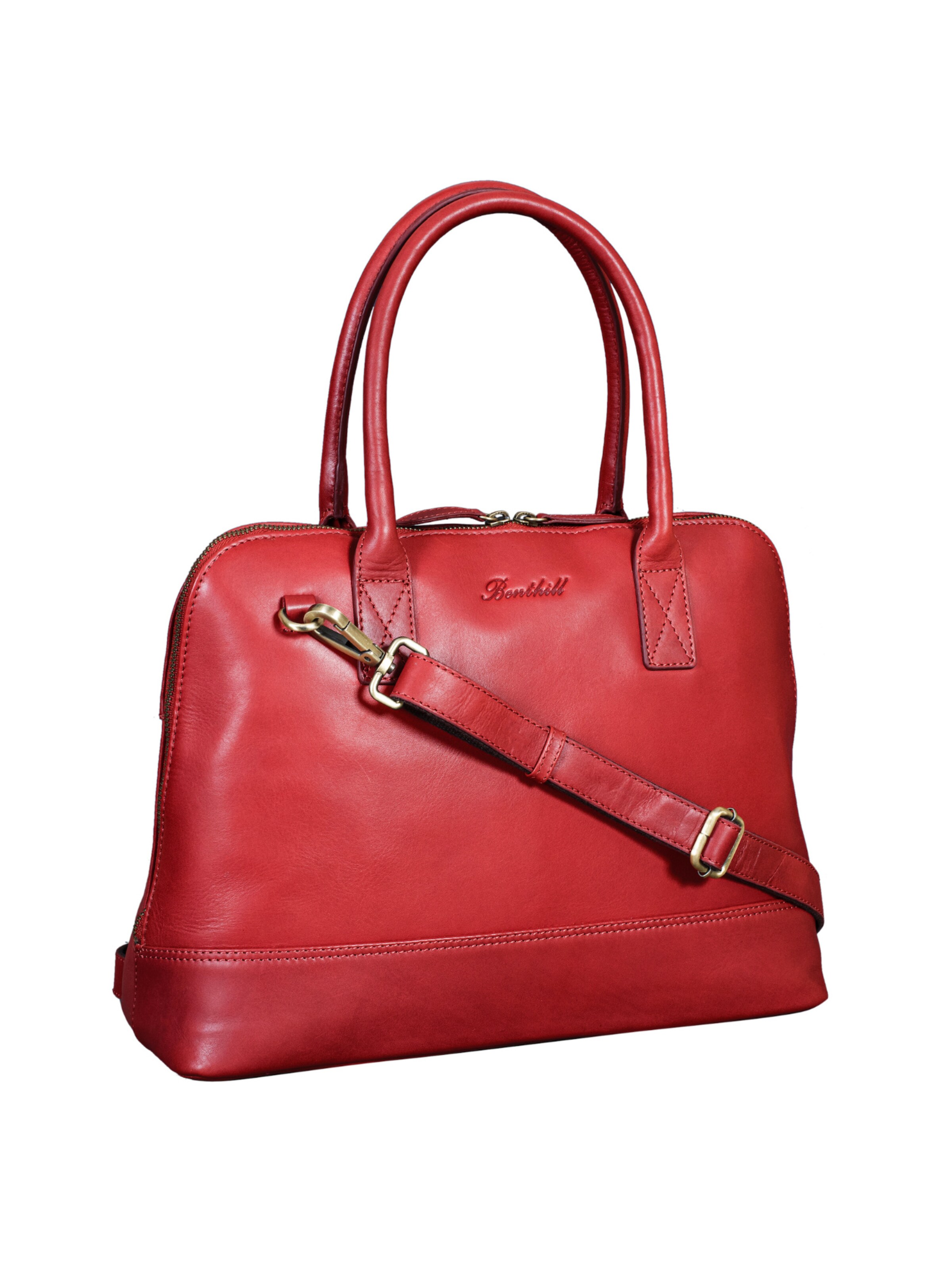 Benthill Handbag in Red