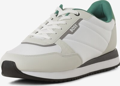 BOSS Sneaker 'Kai' in beige / grün / schwarz / weiß, Produktansicht