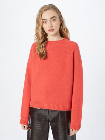 DRYKORN Sweater in Orange: front