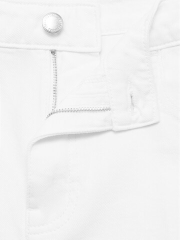 MANGO Regular Jeans 'CAMILLA' in White