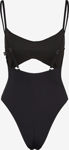 VERO MODA Bustier Badeanzug 'OLIVIA' in Schwarz