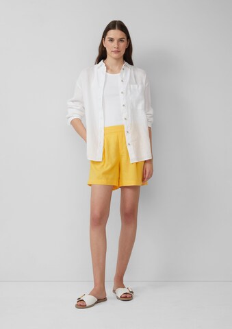 s.Oliver Wide Leg Shorts in Gelb