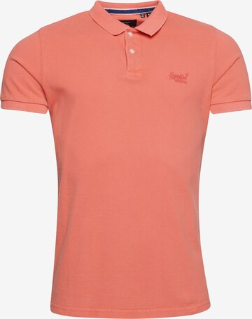 Superdry Shirt in Oranje: voorkant