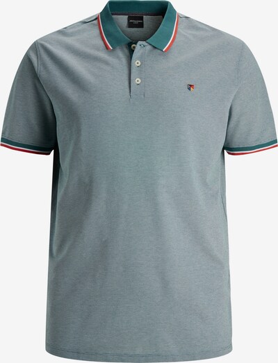 JACK & JONES T-Shirt en opal / bleu pastel / rouge / blanc, Vue avec produit