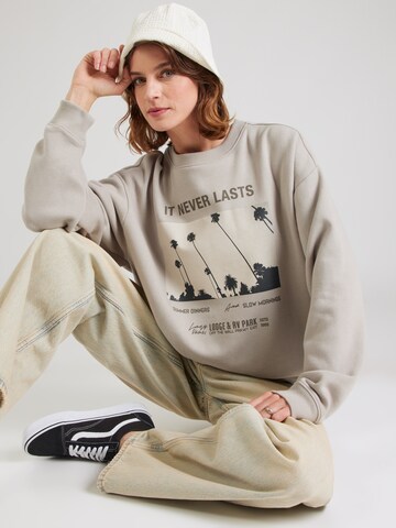 VANS Mikina 'NEVERLASTING' – šedá: přední strana