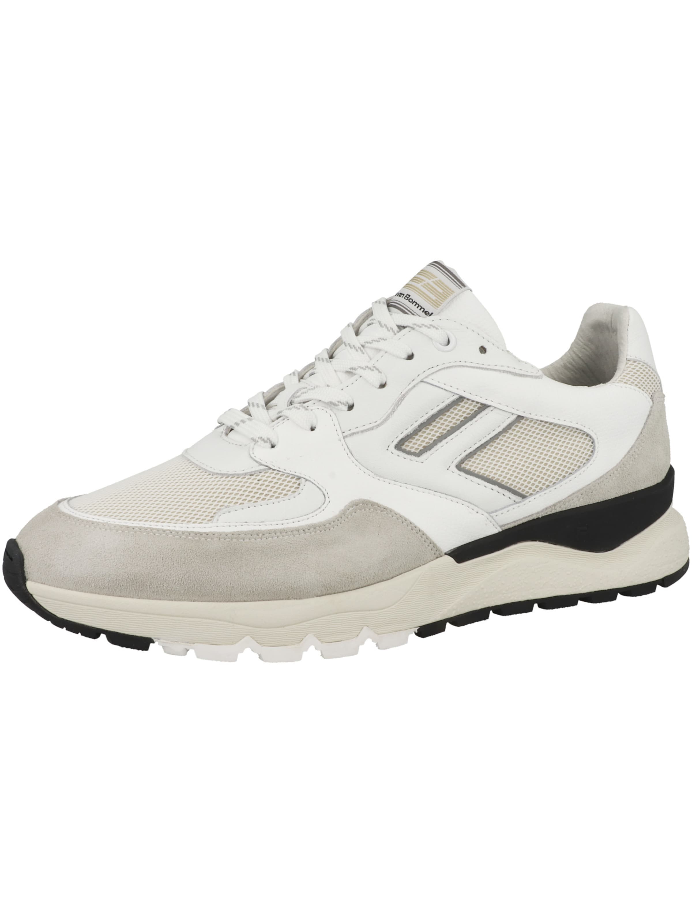 Sneaker bassa 'De Treener 01.10' di Floris van Bommel in bianco: frontale