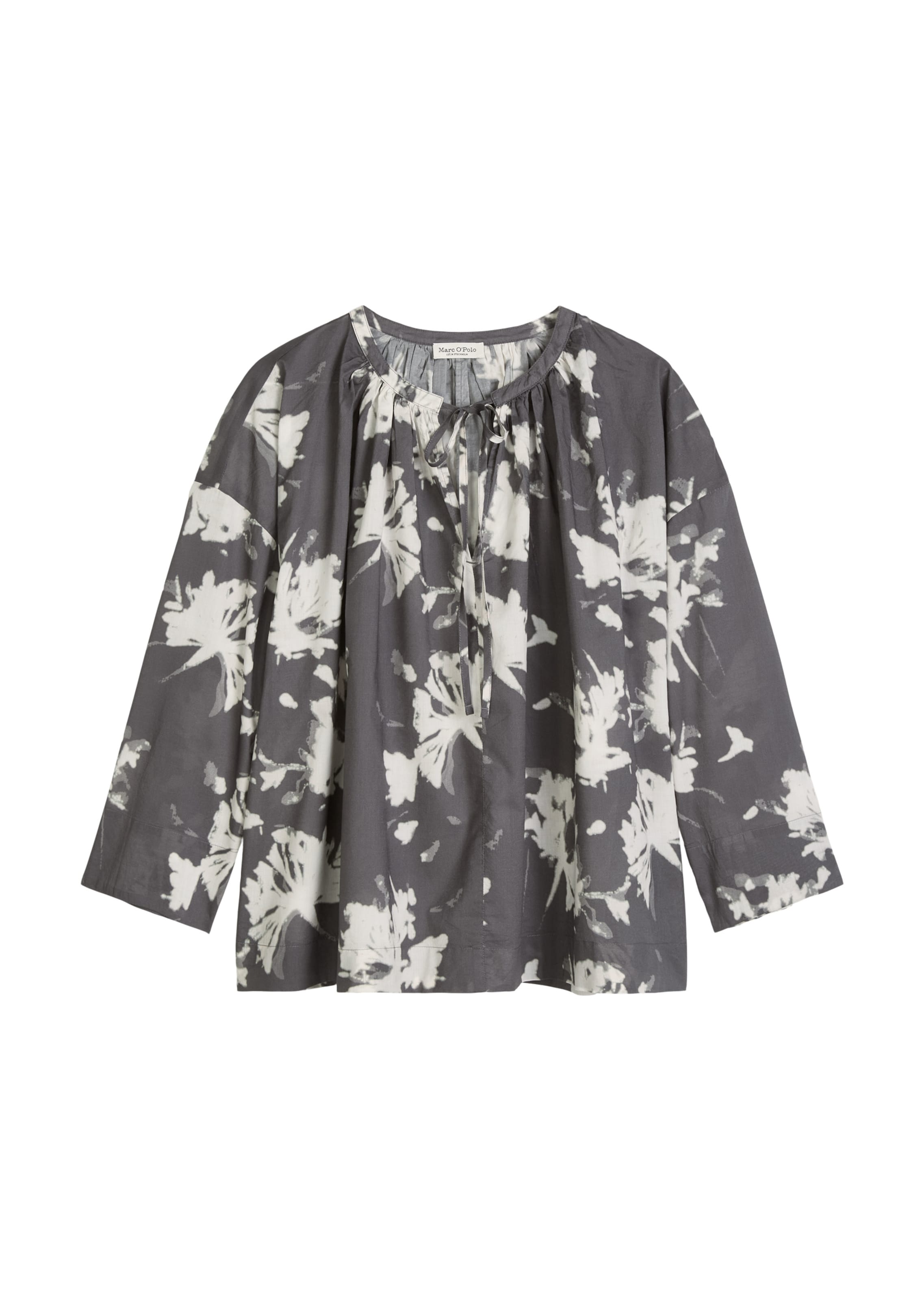Marc O'Polo Bluse in Grau: Vorderseite