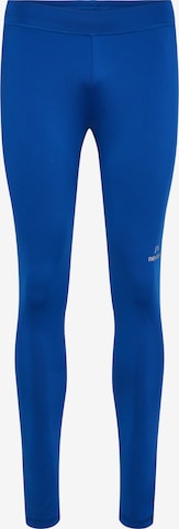 Skinny Pantalon de sport Newline en bleu : devant