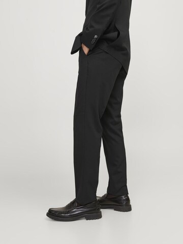 JACK & JONES Slimfit Kalhoty s puky 'JPRFranco' – černá