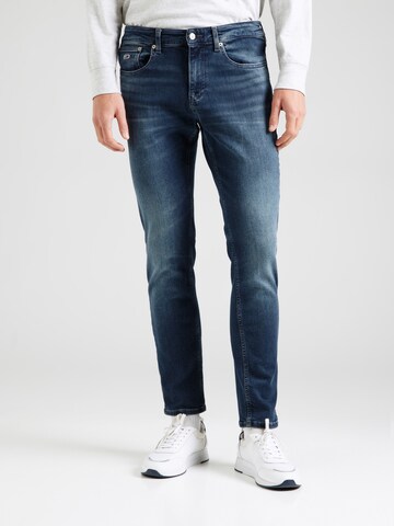 Coupe slim Jean 'SCANTON' Tommy Jeans en bleu : devant