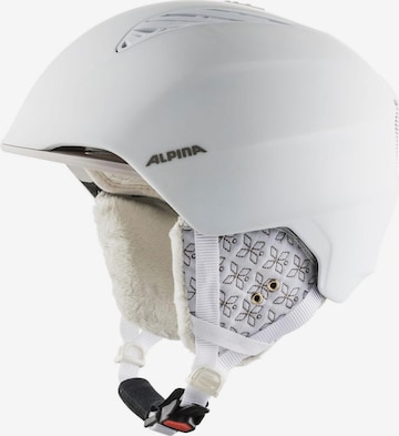 Alpina Helmet 'Grand' in White: front