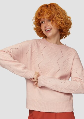 QS Pullover in Pink