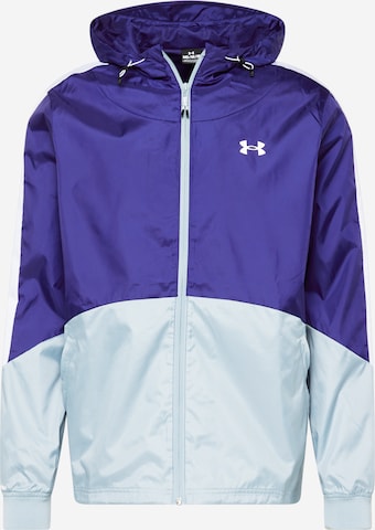 UNDER ARMOUR Athletic Jacket in Blue: front