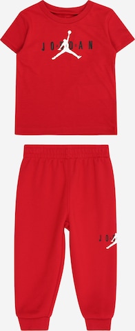 Jordan Sweatsuit in Red: front
