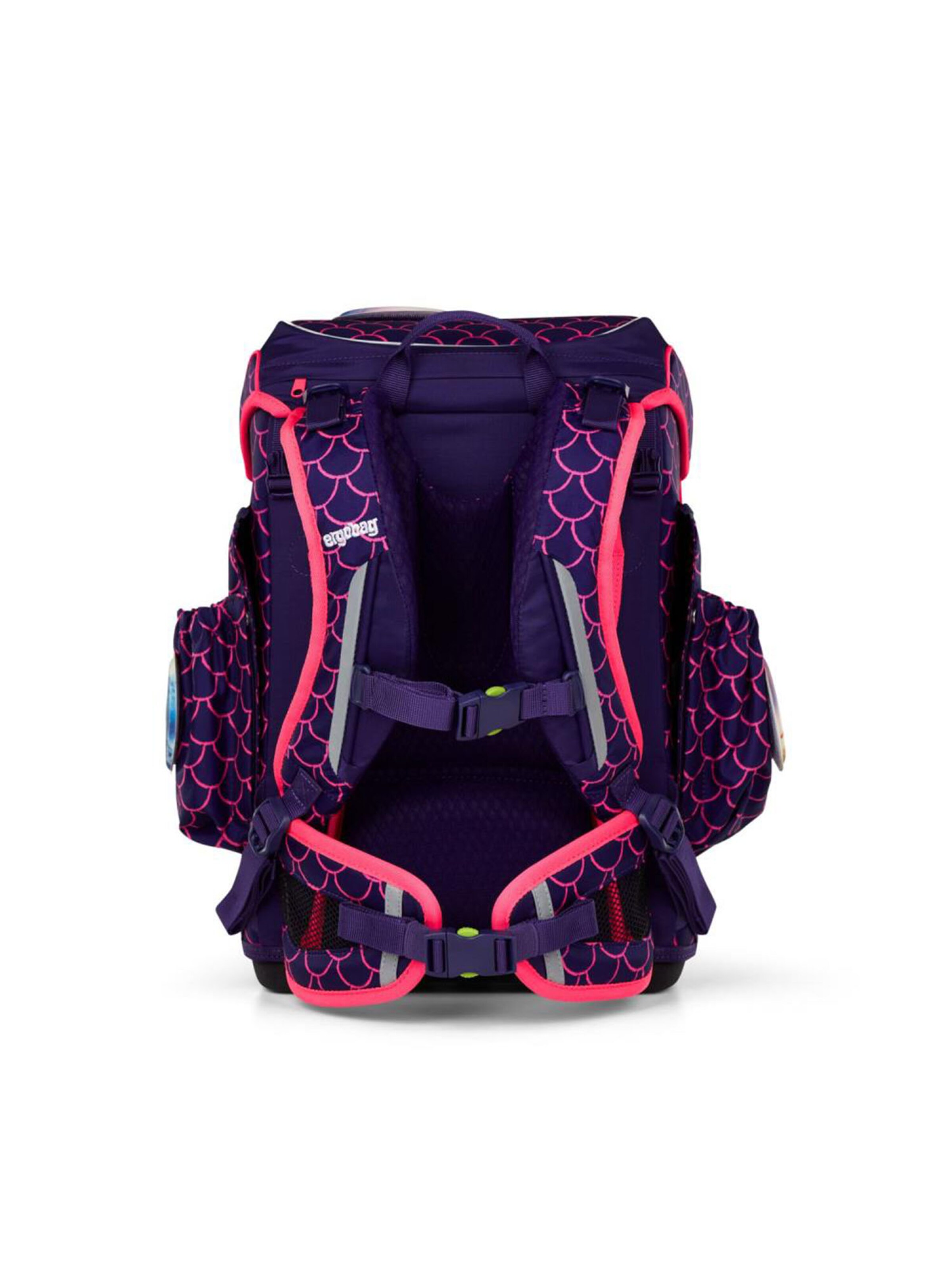 ergobag Backpack 'Cubo Light Schulranzen Set' in Purple