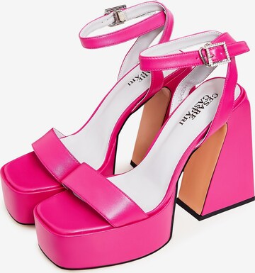 CESARE GASPARI Sandale in Pink