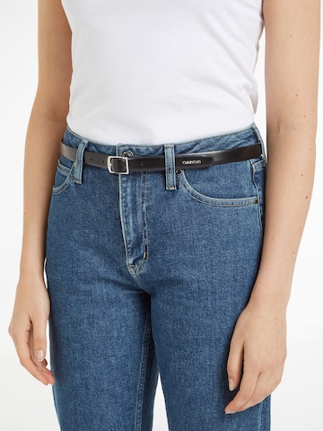 Calvin Klein Колан в черно: отпред