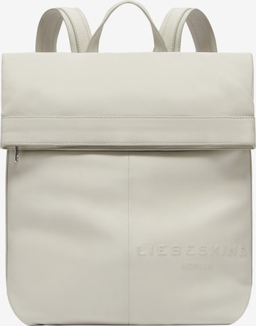 Liebeskind Berlin Backpack 'Elvira' in Beige: front