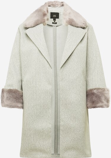 River Island Plus Mantel in taupe / hellgrau, Produktansicht
