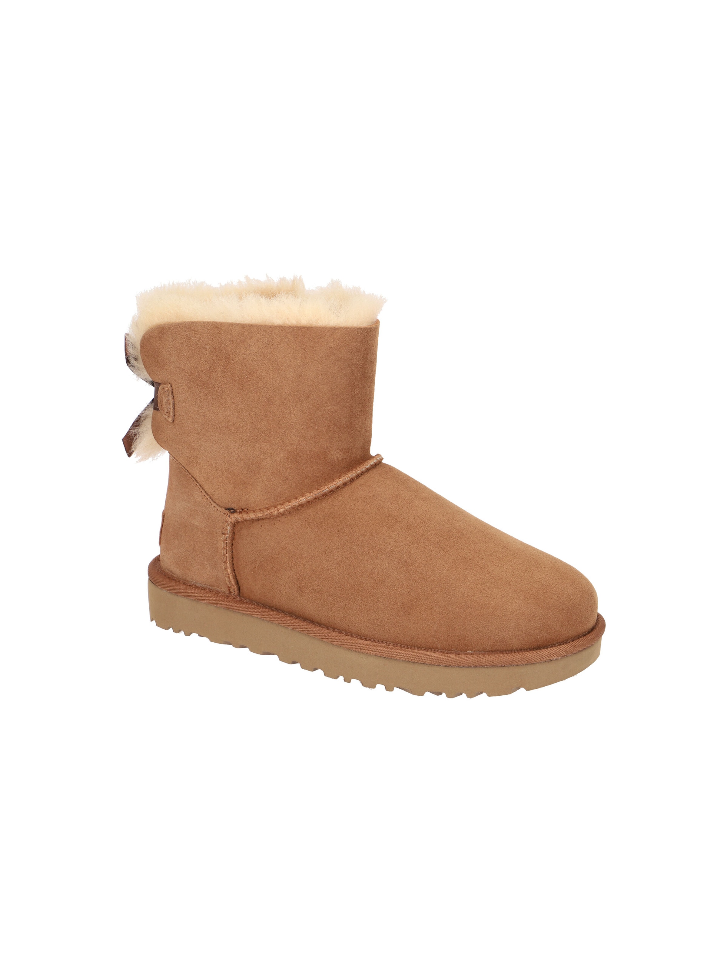 UGG Boots 'UGG Stiefel hellbraun Mini Bailey Bow II' in Braun: Vorderseite