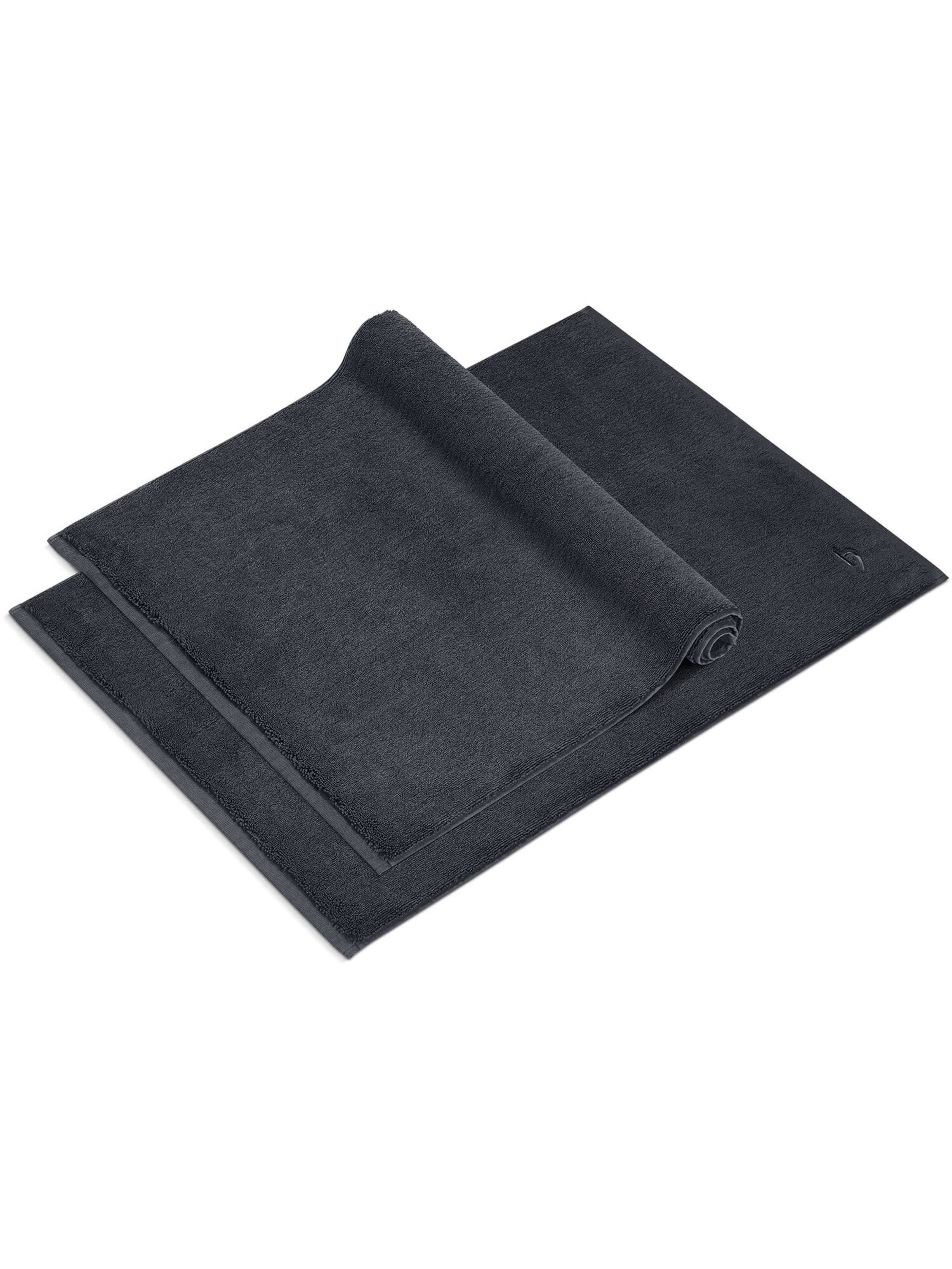 Tapis de bain 'Pura' Herzbach home en gris : devant
