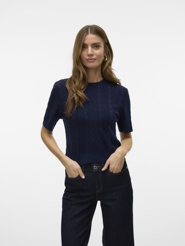 Pull-over 'Annika' VERO MODA en bleu : devant