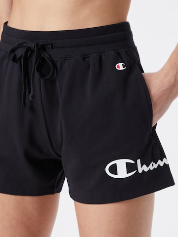 regular Pantaloni di Champion Authentic Athletic Apparel in nero