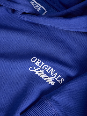 Bluză de molton 'JORNORREBRO' de la Jack & Jones Junior pe albastru