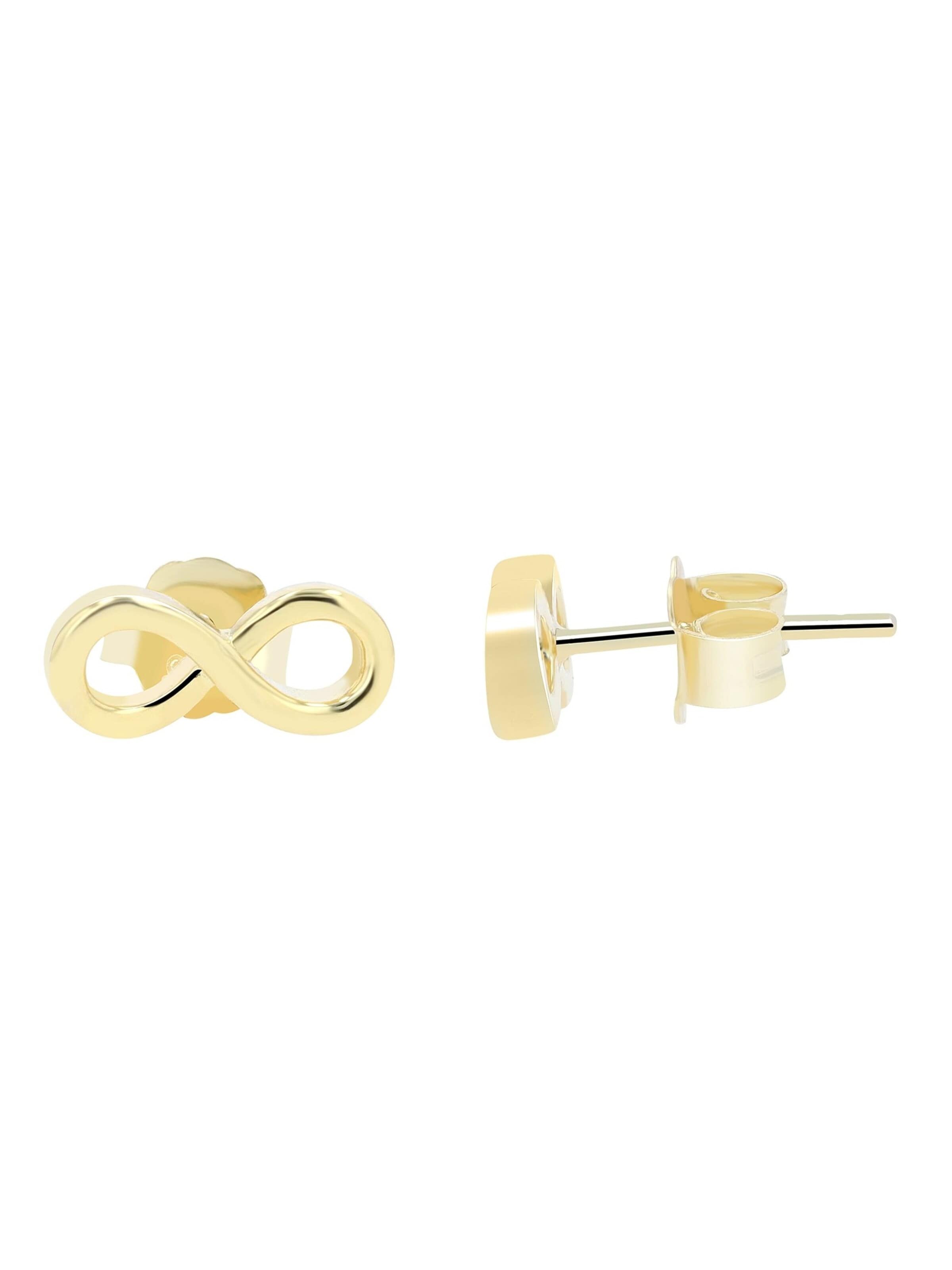 Akzent Earrings '"Belén" aus 925 Sterlingsilber, rhodiniert, langlebig' in Gold
