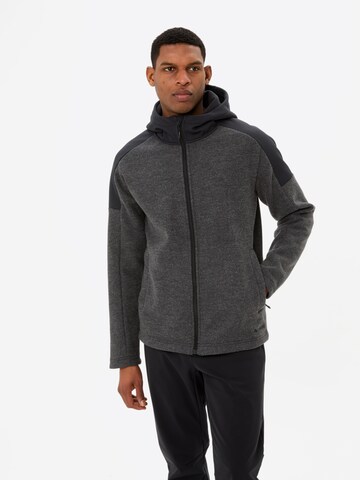 VAUDE Sweatjacke 'Tinshan II' in Grau: Vorderseite