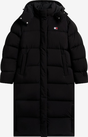 Manteau d’hiver 'Alaska' Tommy Jeans en noir : devant
