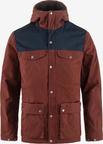 Veste fonctionnelle 'Grönland' Fjällräven en marron : devant