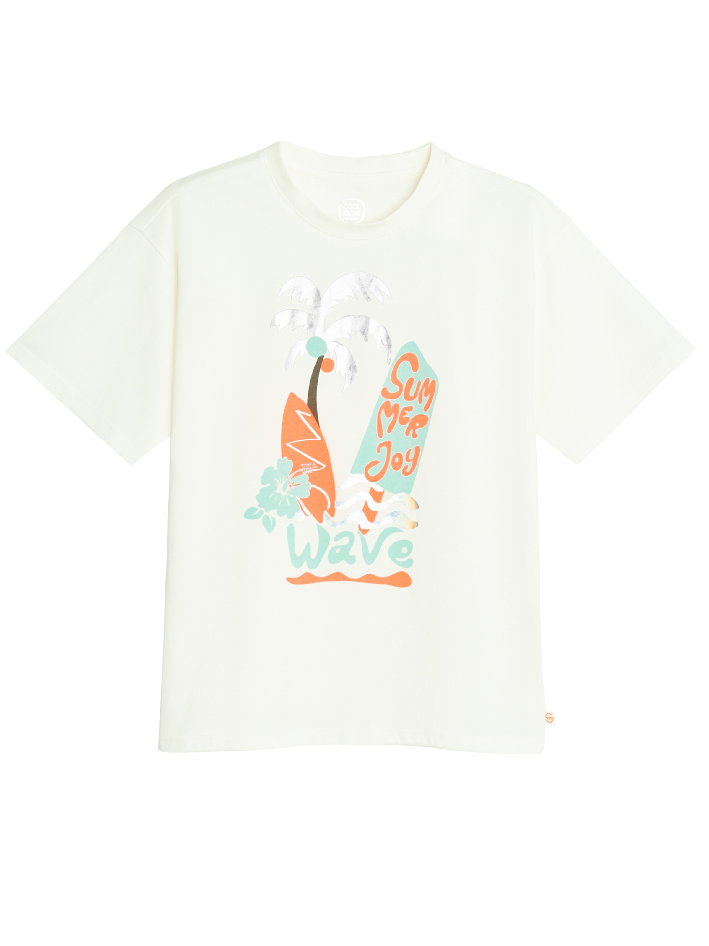 Cool Club Póló - fehér: elől