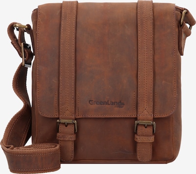 Greenland Nature Umhängetasche 'Montenegro' in braun, Produktansicht