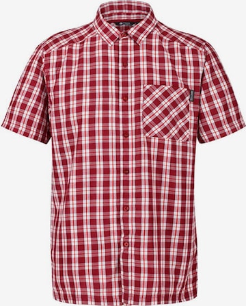 REGATTA Button Up Shirt 'Mindano' in Red: front
