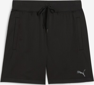 PUMA Workout Pants in Black / Silver / White, Item view